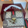 Gucci GG Supreme Brown Monogram Canvas Wallet