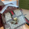 Gucci GG Supreme Brown Monogram Canvas Wallet