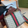 Gucci GG Supreme Brown Monogram Canvas Wallet