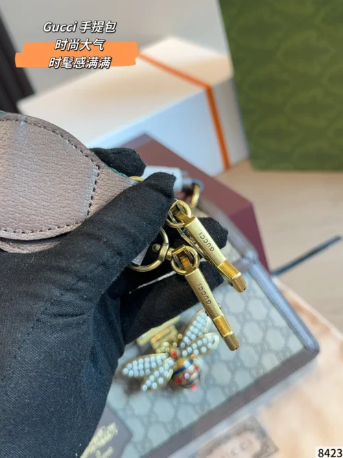 Gucci GG Supreme Brown Monogram Canvas Wallet