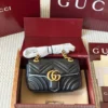 Gucci Marmont Chain Lambskin Vanity Bag