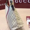 Gucci GG Supreme Brown Monogram Leather Card Holder Style 0136