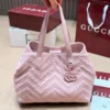 Gucci Marmont Small Leather Tote Bag