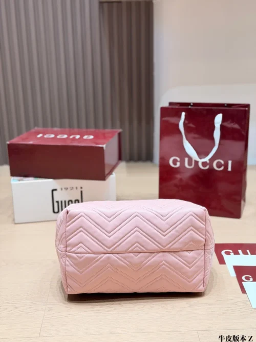 Gucci Marmont Small Leather Tote Bag