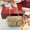 Gucci Marmont Beige Monogram Bag