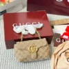 Gucci Marmont Beige Monogram Bag