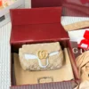 Gucci Marmont Beige Monogram Bag