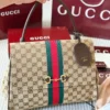 Gucci GG Supreme Beige Monogram Canvas Handbag