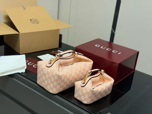 Gucci Monogram Vanity Bag Style 0175