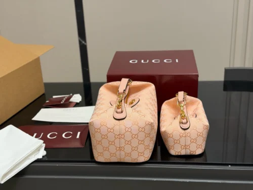 Gucci Monogram Vanity Bag Style 0175