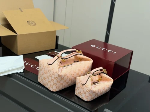 Gucci Monogram Vanity Bag Style 0175