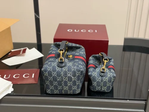 Gucci Monogram Vanity Bag Style 0188