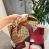 Gucci Blue Monogram Denim Bag