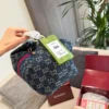 Gucci Blue Monogram Denim Bag