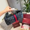 Gucci Blue Monogram Denim Bag