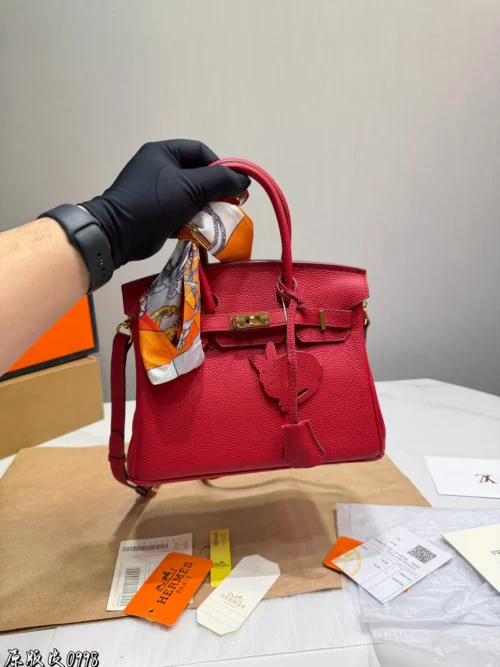 Hermes Birkin Leather Bag