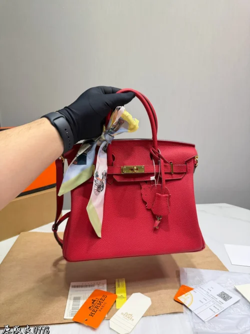 Hermes Birkin Leather Bag