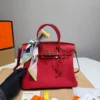 Hermes Birkin Leather Bag