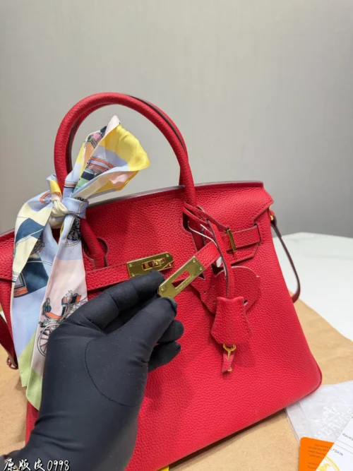 Hermes Birkin Leather Bag