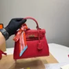 Hermes Kelly Leather Bag