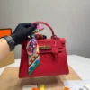 Hermes Kelly Leather Bag