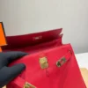 Hermes Kelly Leather Bag