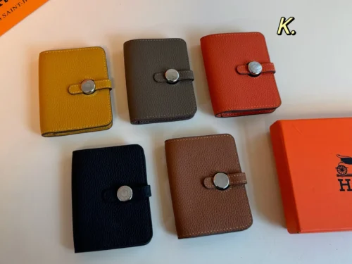 Hermes Leather Card Holder