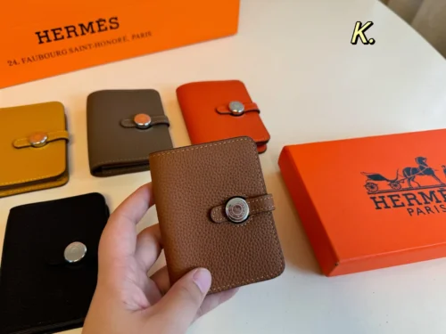 Hermes Leather Card Holder
