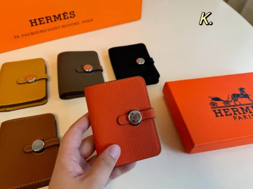 Hermes Leather Card Holder