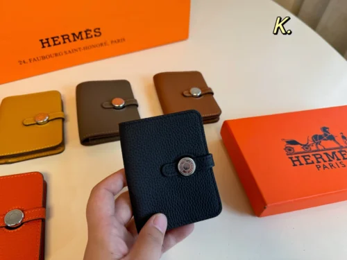 Hermes Leather Card Holder