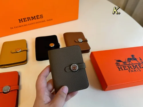 Hermes Leather Card Holder