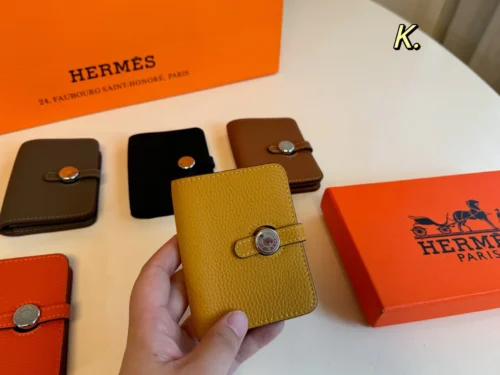 Hermes Leather Card Holder