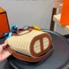 Hermes Picotin Raffia Bucket Bag