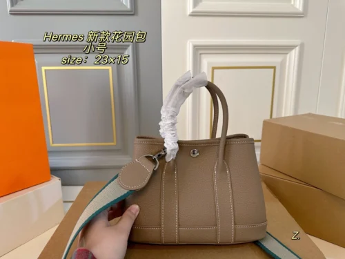 Hermes Garden Party Small Leather Bag