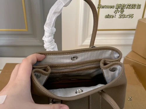 Hermes Garden Party Small Leather Bag