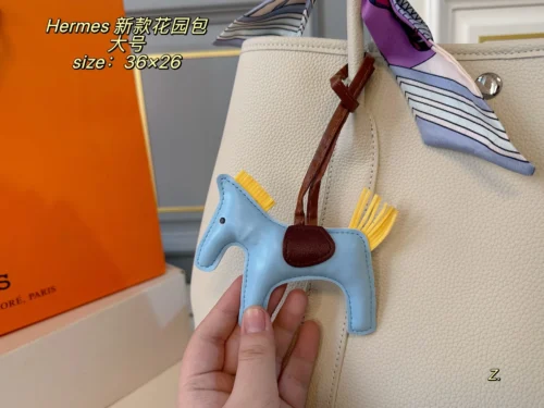 Hermes Garden Party Large Leather Bag