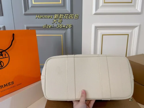 Hermes Garden Party Large Leather Bag