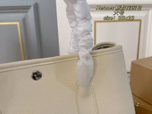 Hermes Garden Party Large Leather Bag