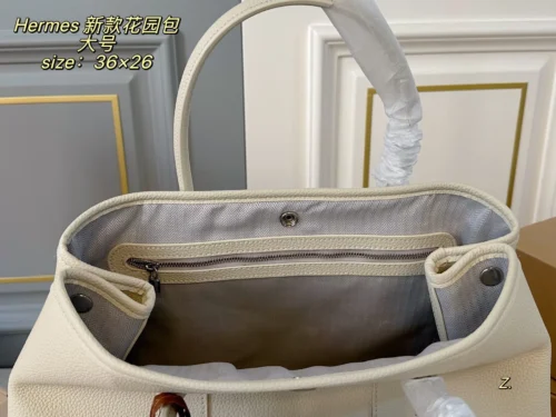 Hermes Garden Party Large Leather Bag