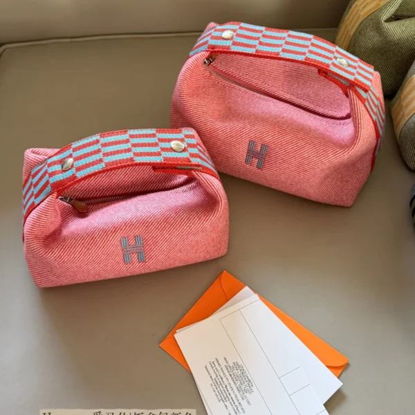 HERMES0128-01 Hermes Canvas Bag Style 0128