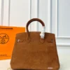 Hermes Birkin Suede Handbag Style 0134