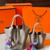 Hermes Picotin Leather Bag Style 0146