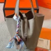 Hermes Picotin Leather Bag Style 0146