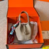 Hermes Picotin Leather Bag Style 0146