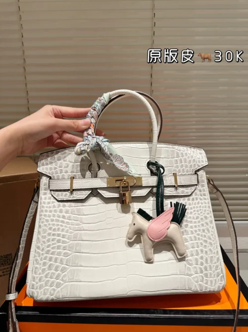 Hermes Birkin Leather Bag Style 0150