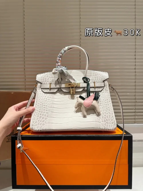 Hermes Birkin Leather Bag Style 0150