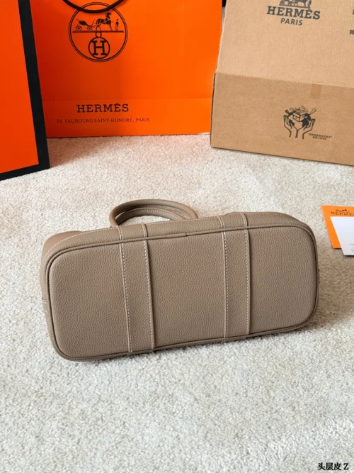 Hermes Garden Party Calfskin Bag Style 0193