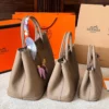 Hermes Garden Party Calfskin Bag Style 0193