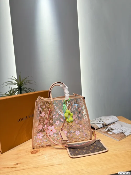 Louis Vuitton Oversized Leather Handbag