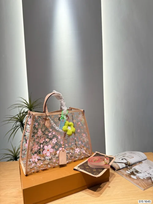 Louis Vuitton Oversized Leather Handbag